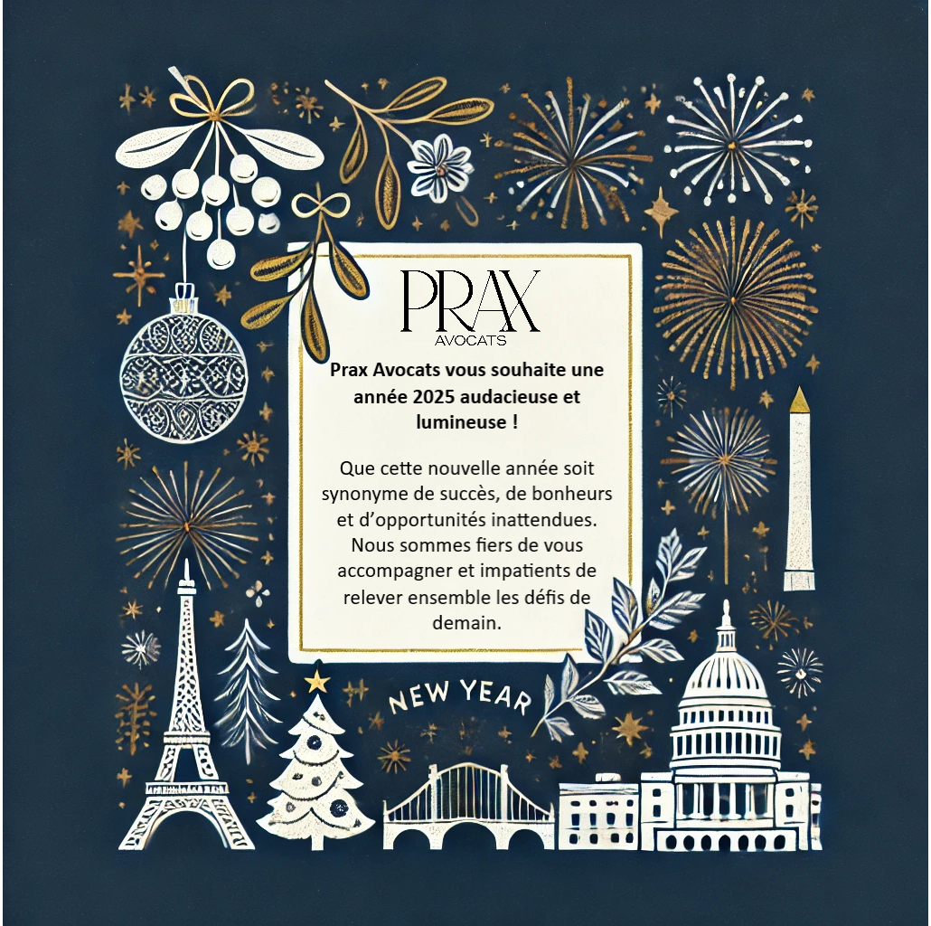 Happy New Year 2025 from PRAX Lawyers!